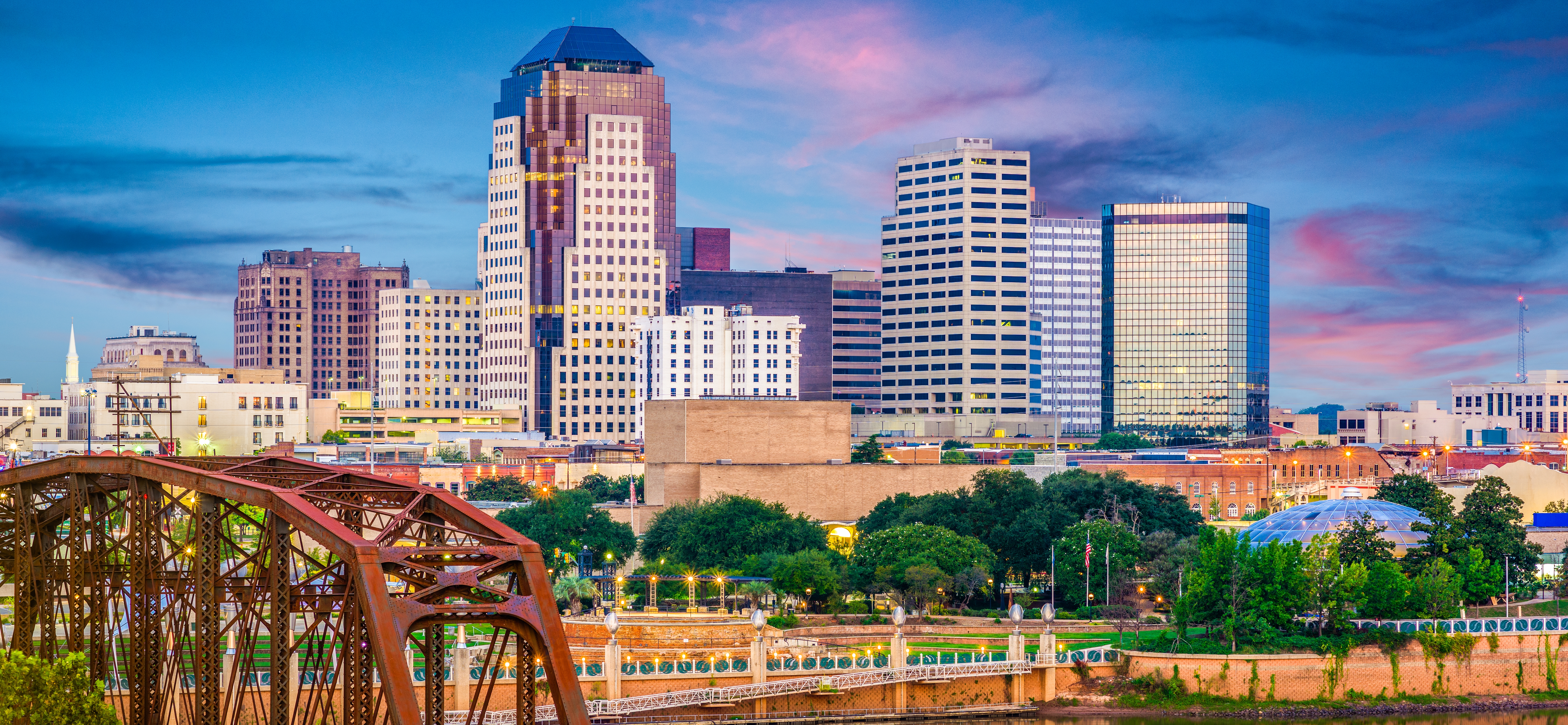 Shreveport landscape